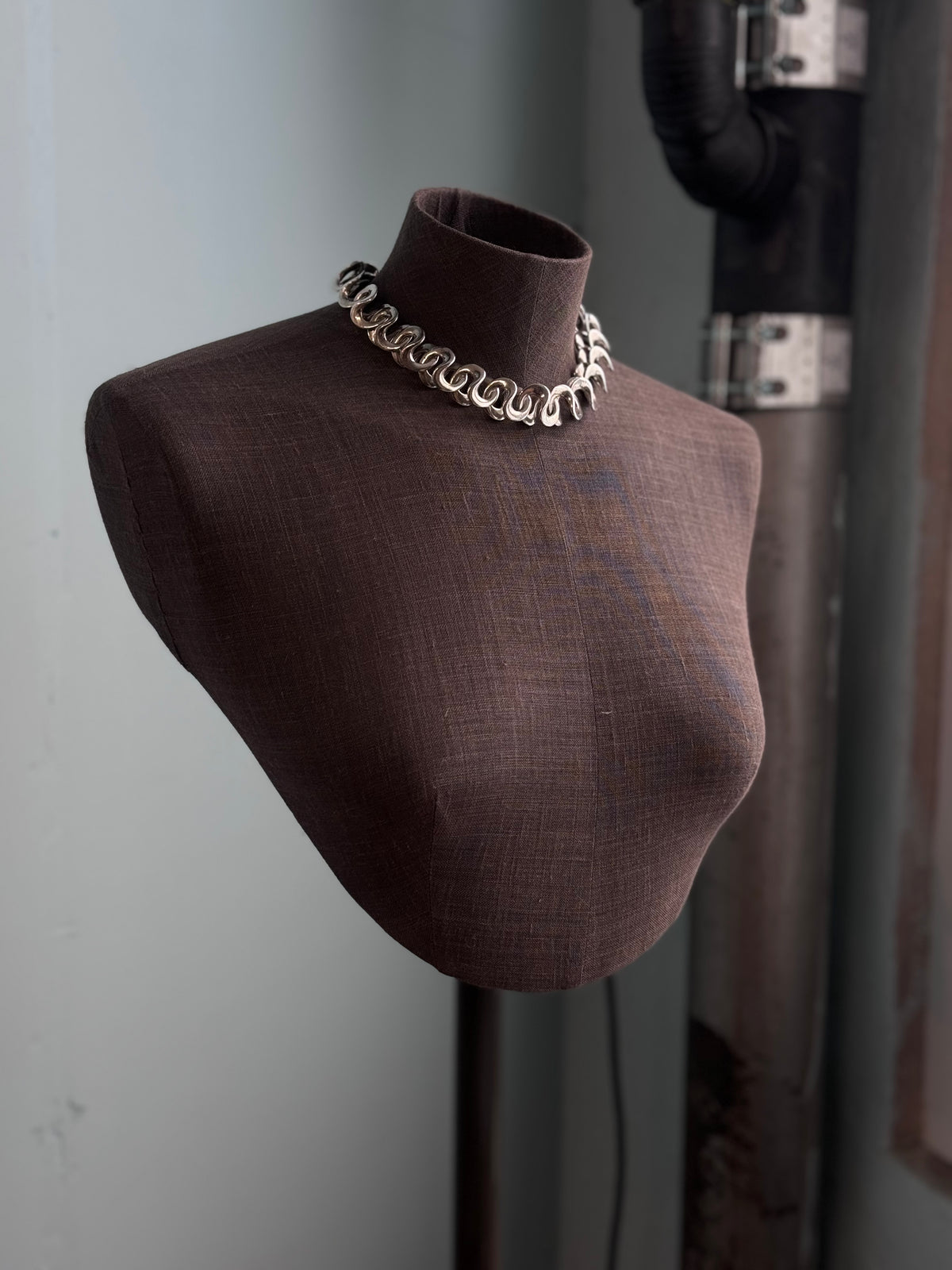 Tryst Collar necklace in sterling silver by SAILOR PENG